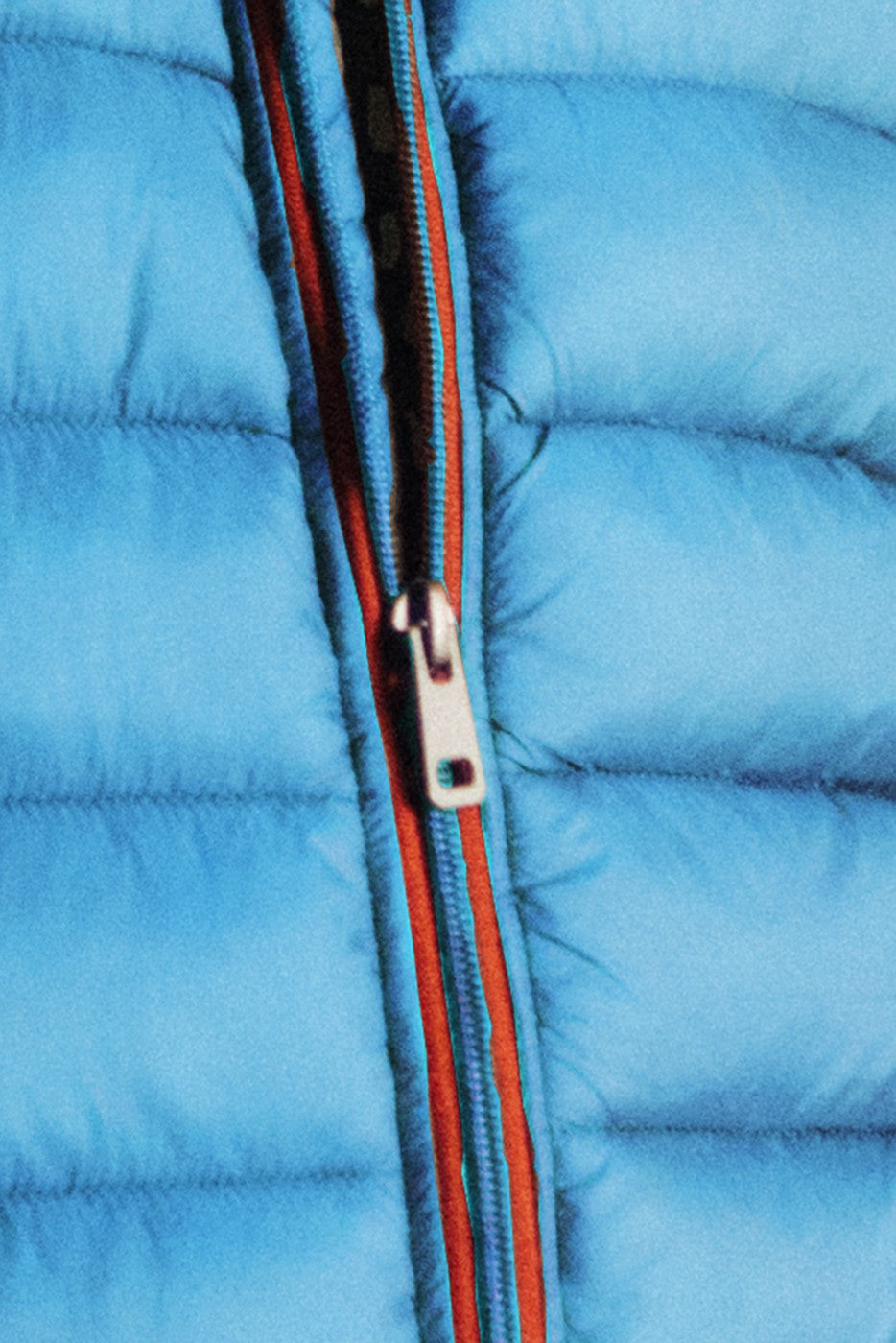 Chaleco acolchado hombre azul