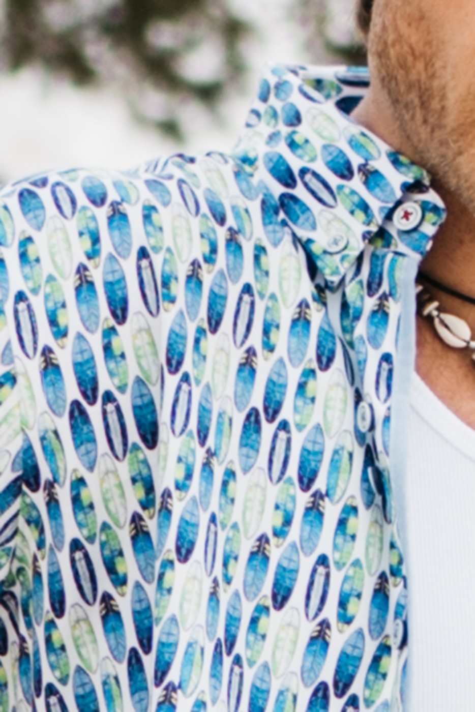 Camisa tablas surf regular fit